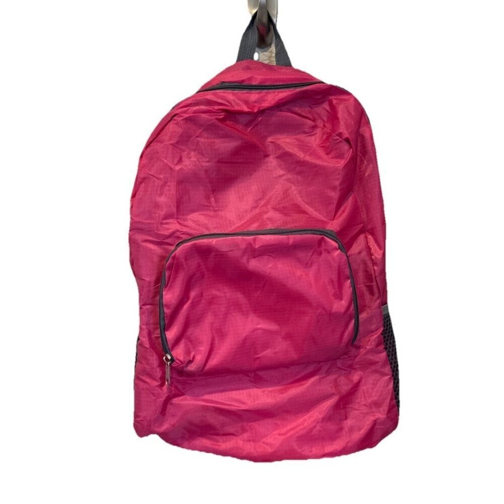 Outdoor Lightweight Packable Pack Travel Backpack Compact Foldable Bag Pink